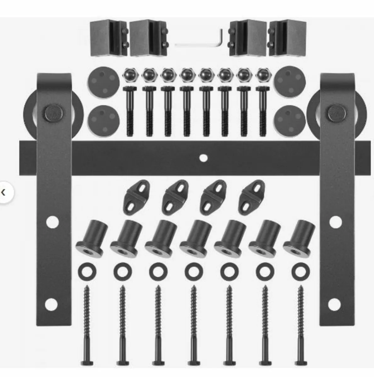 Barn Door Hardware Kit Barn Door Kit 10 FT - Image 1