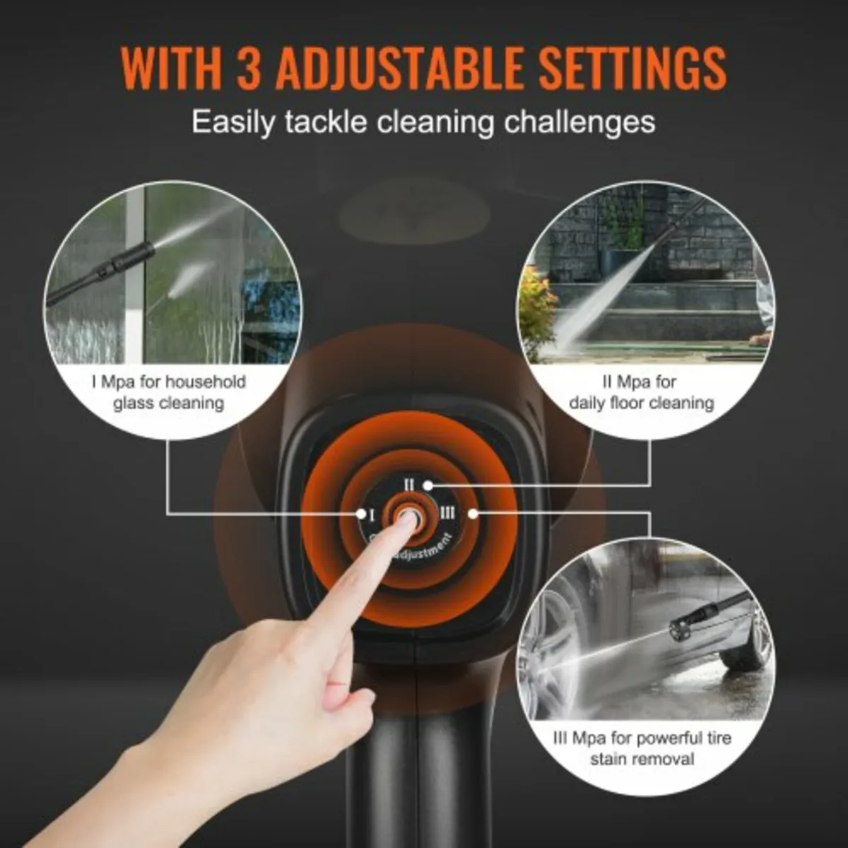 High Pressure Cordless Washer Cleaner Portable Wat - Image 3