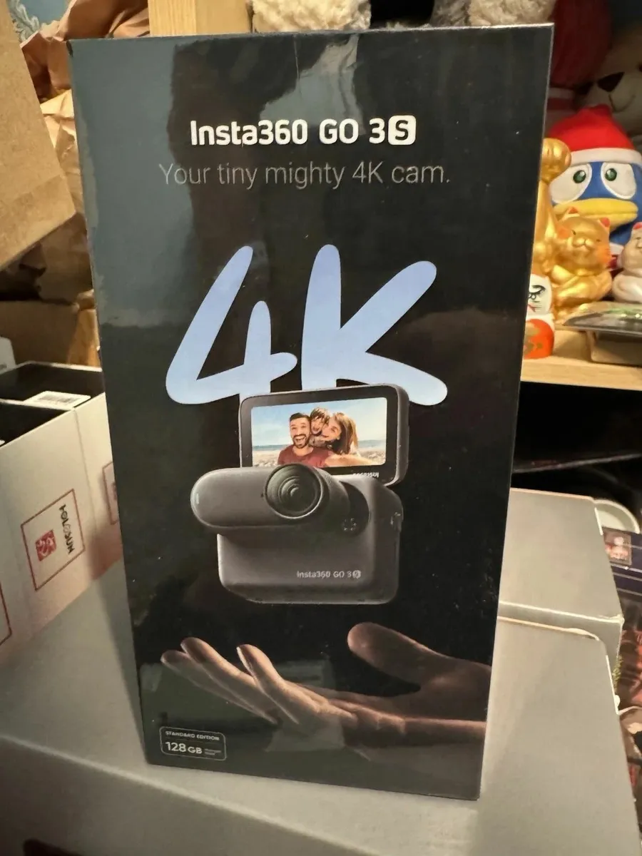 Insta360 GO 3S Action Camera 128GB Midnight Black - Image 1