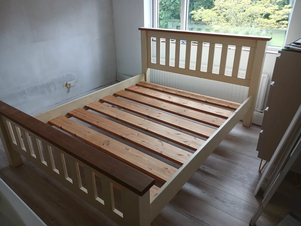 King size bed frame