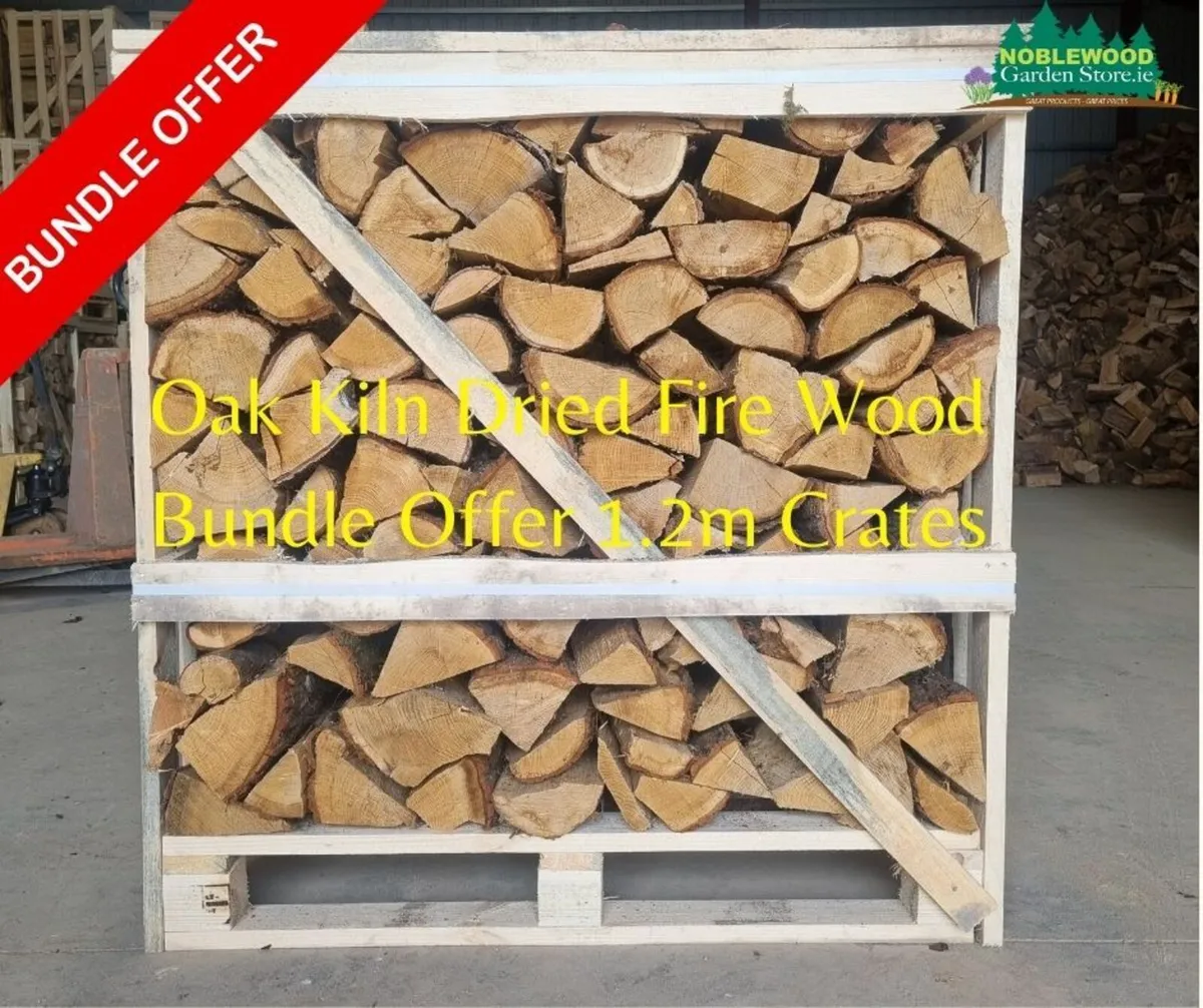 Birch Kiln Dried Firewood 1.2m3 Crate - Image 3