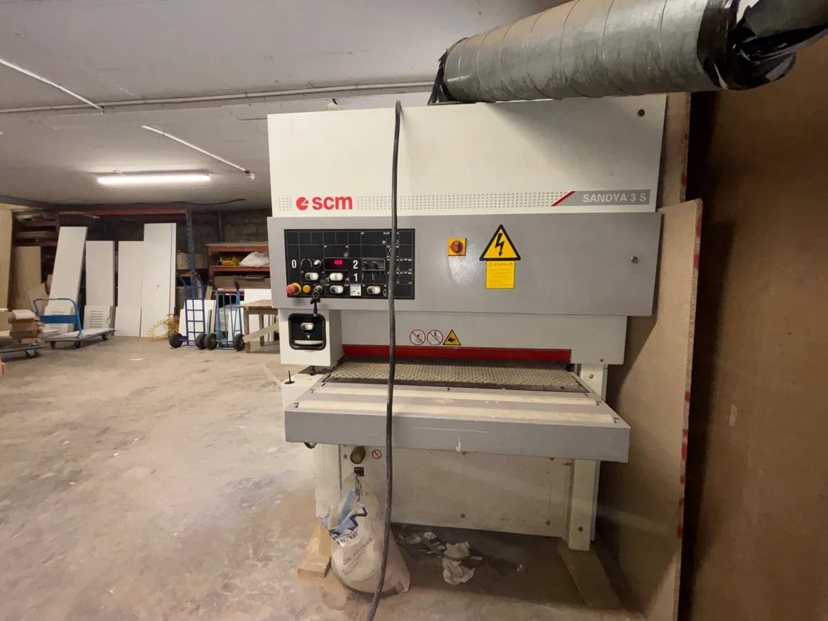 SCM Sandya 3S  950mm Wide Belt Drum Sander - Image 1