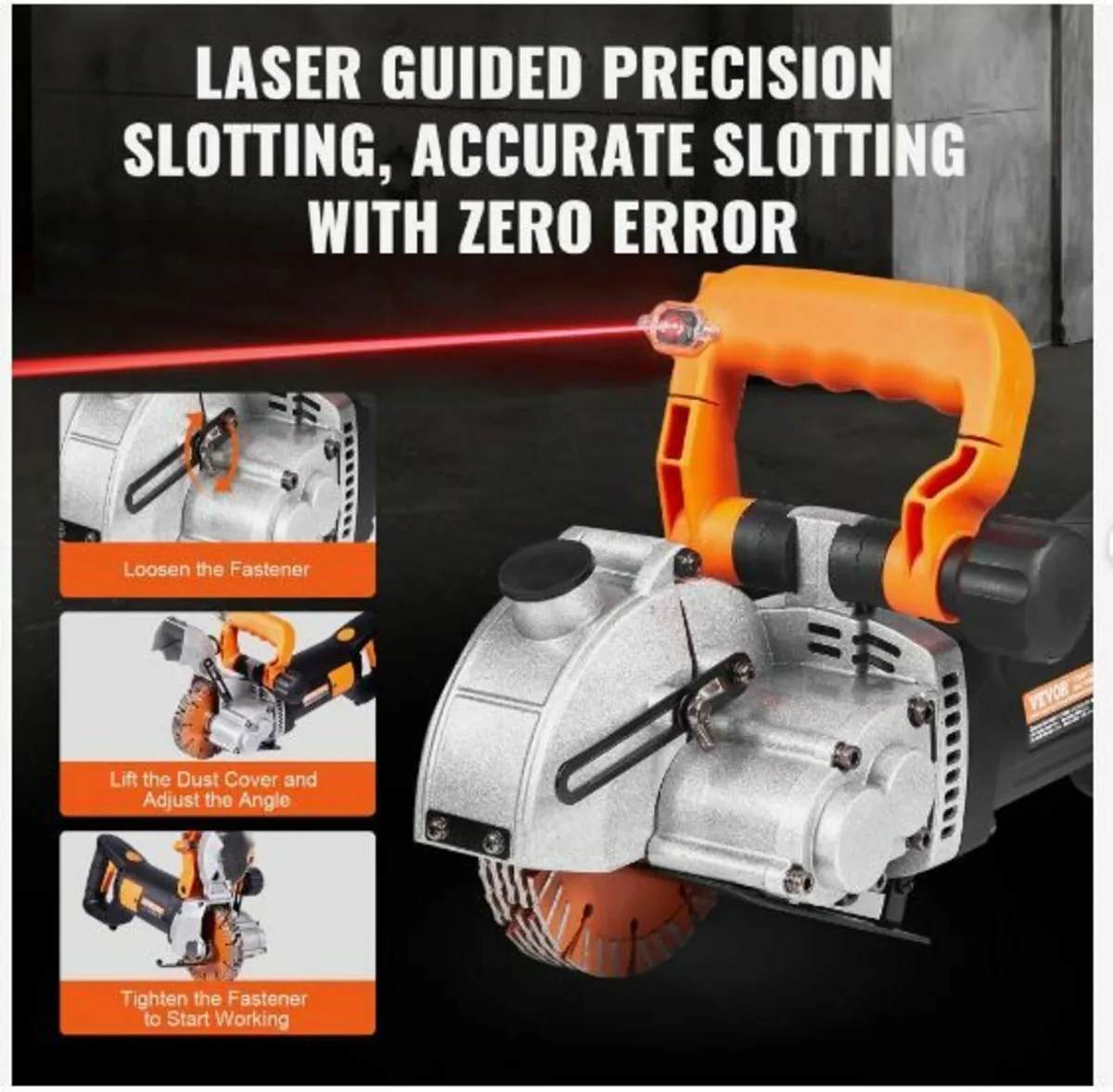 42mm Electric Wall Chaser Groove Cutting - Image 4