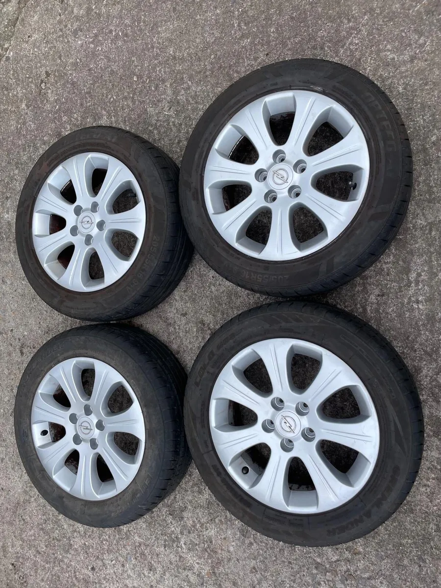 Opel Astra ; Alloy Wheels&Tyres 205/55R16 - Image 2