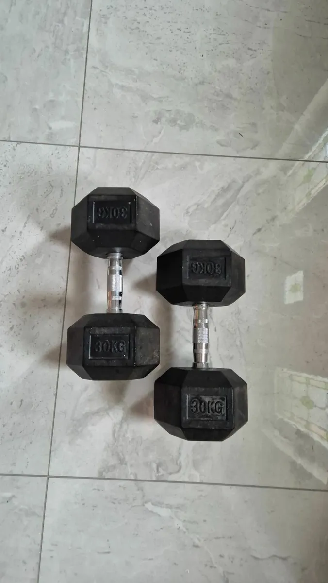 30 Kg Dumbbells - Image 1
