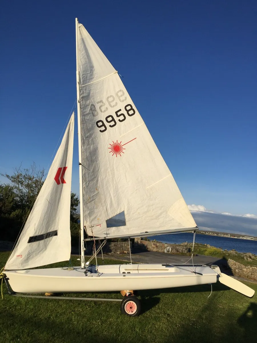 Laser II Sailing Dinghy (Sail No. 9958) - Image 2