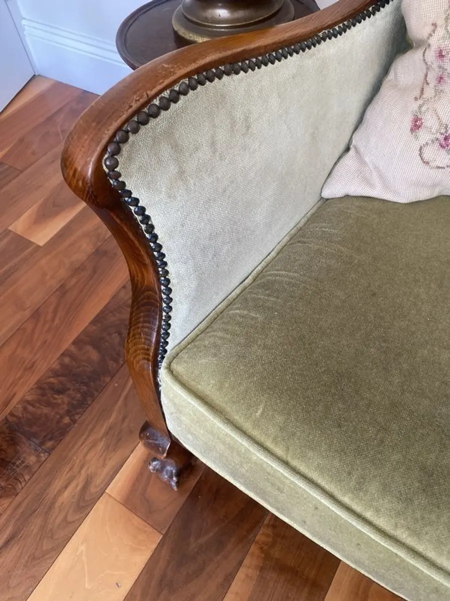 Antique 2 armchairs - Image 2