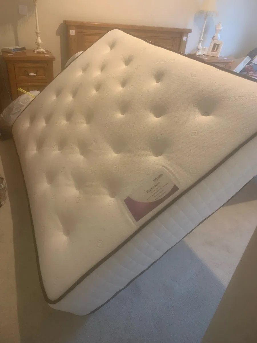 Matress double 4ft 6  Col touch - Image 1