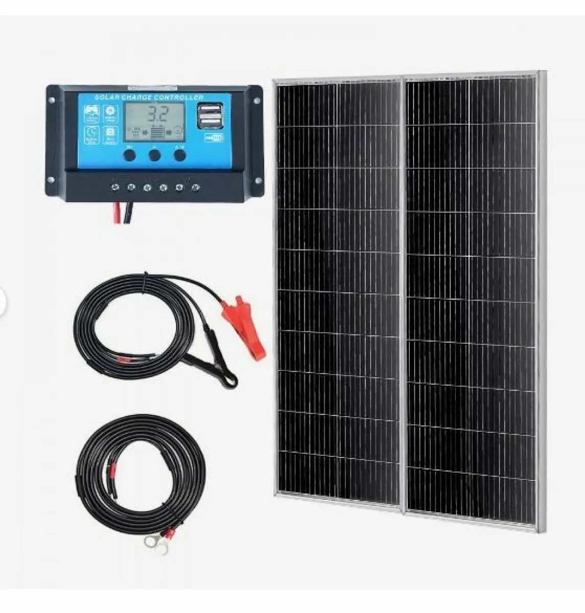 200W Monocrystalline Solar Panel Kit 2PCS - Image 4