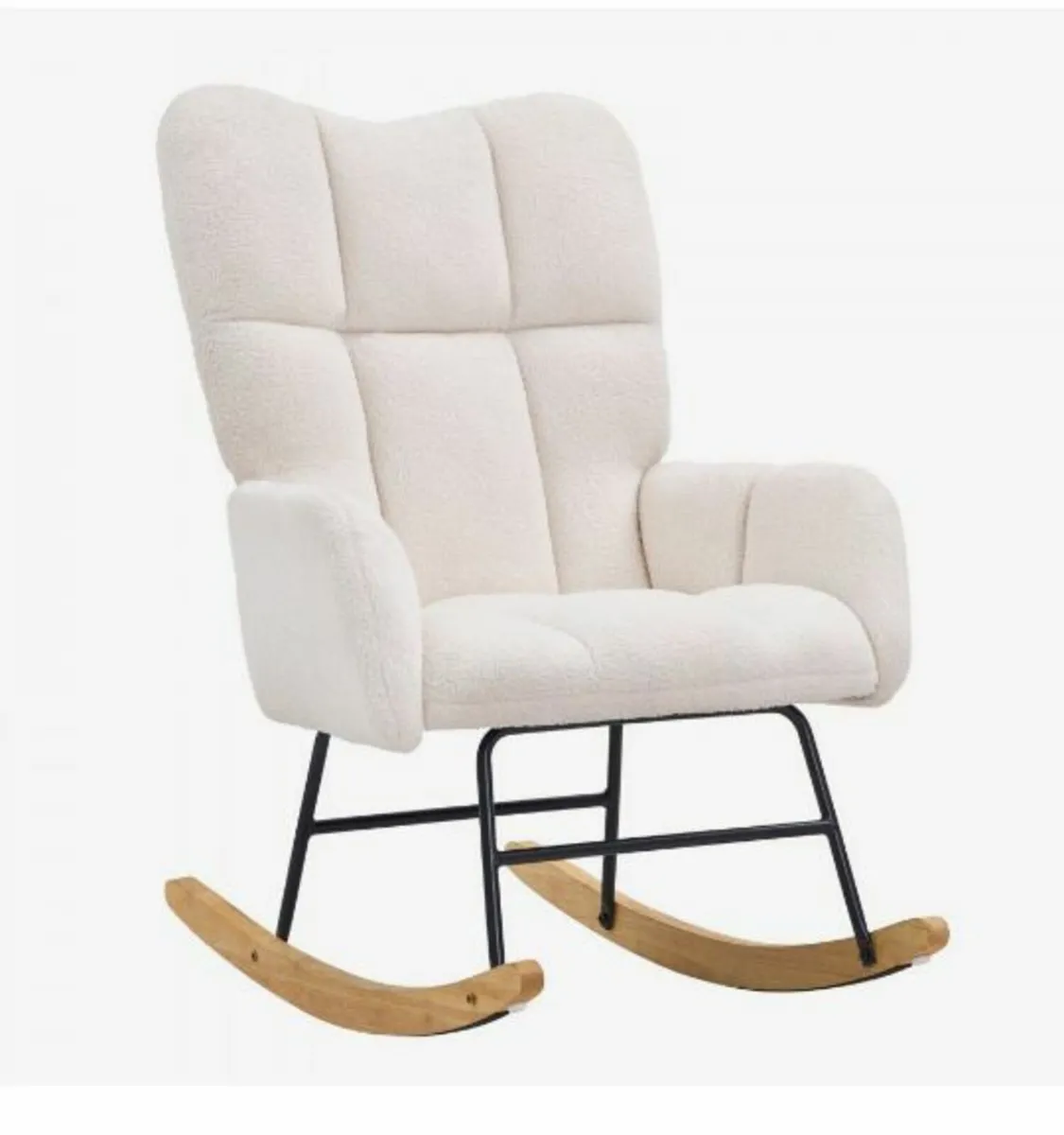 Nursery Rocking Chair, 250 lbs Weight Capacity - Image 1