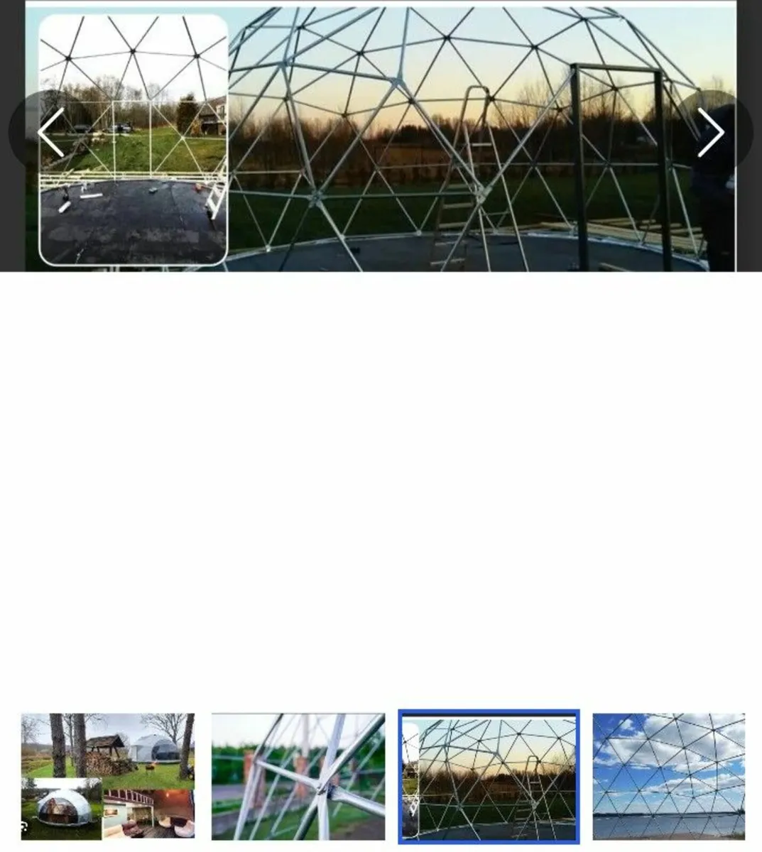 Luxury 5m(16.4ft) Dome Durable for Irish Weather - Image 4