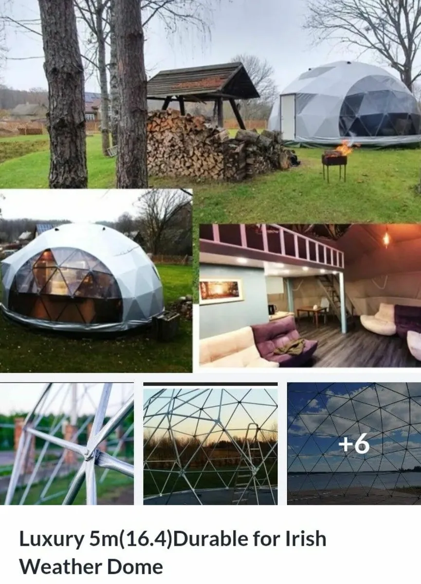 Luxury 5m(16.4ft) Dome Durable for Irish Weather - Image 1