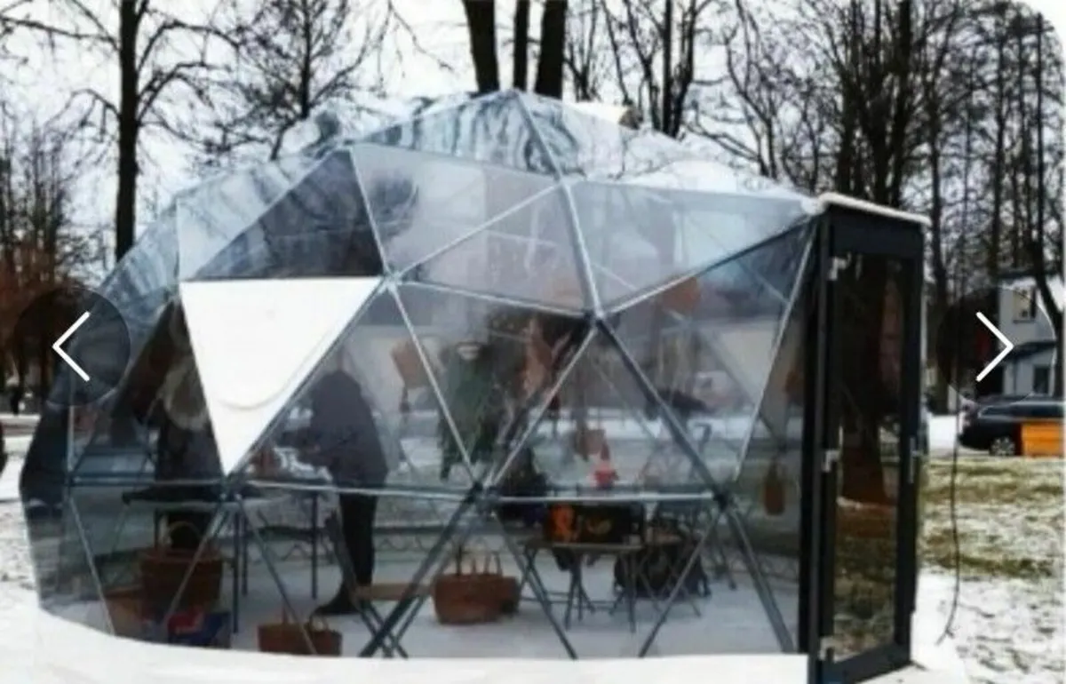 Deluxe 3m(10ft) Tinted Dome Durable Glamping Igloo - Image 3