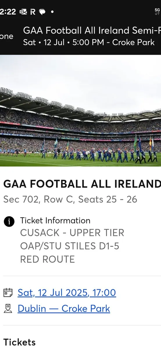Tickets