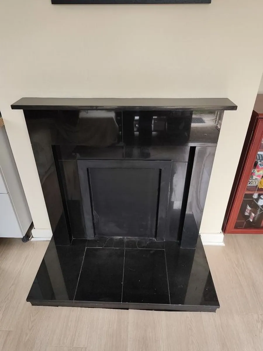 granite fireplace - Image 1