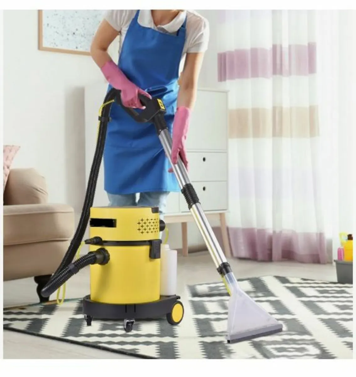 Wet Dry Vacuum Cleaner, 5.3 Gallon - Image 2