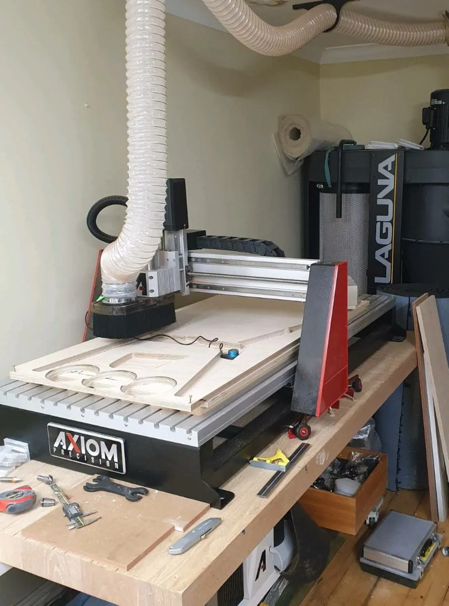 Axiom Precision AR8 Cnc Router 1210 x 610  2.2kw - Image 1
