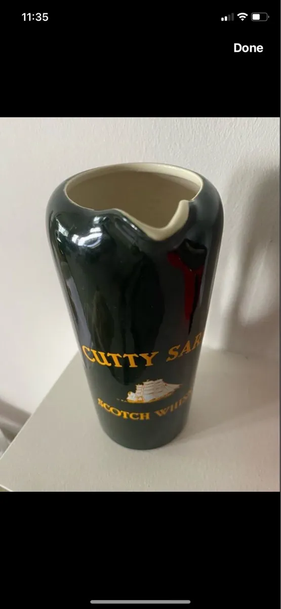 Large Cutty Sark Scotch Whisky Water Jug - Image 1
