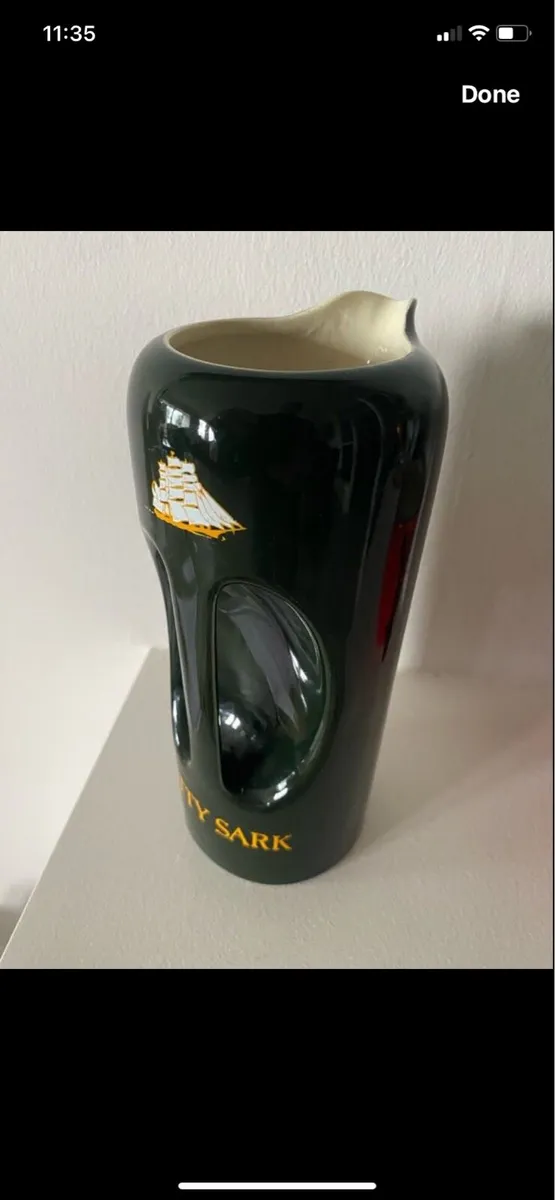 Large Cutty Sark Scotch Whisky Water Jug - Image 2