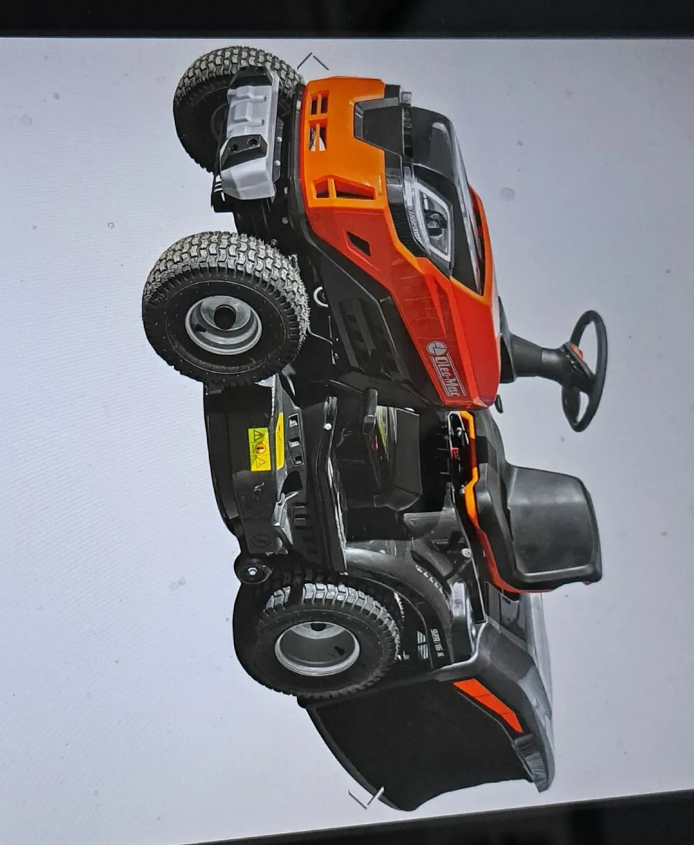 Sit on lawn mower
