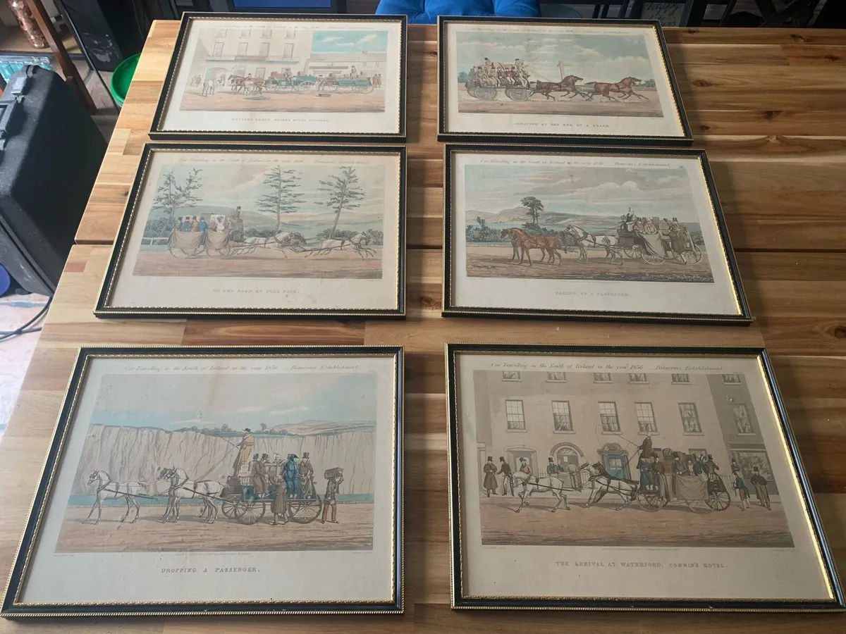Bianconi Pre-Rail Travel 19th Century Ireland - Image 1