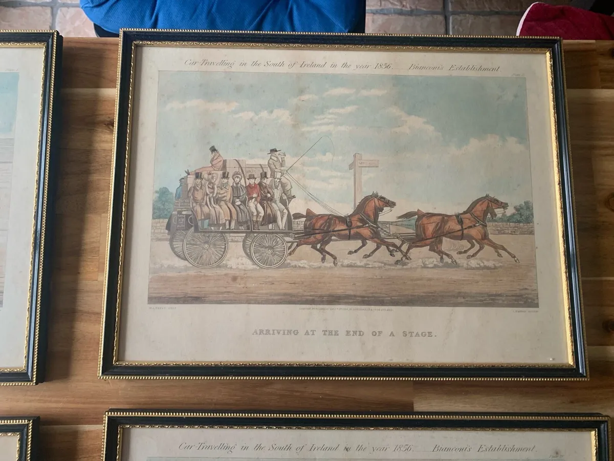 Bianconi Pre-Rail Travel 19th Century Ireland - Image 3