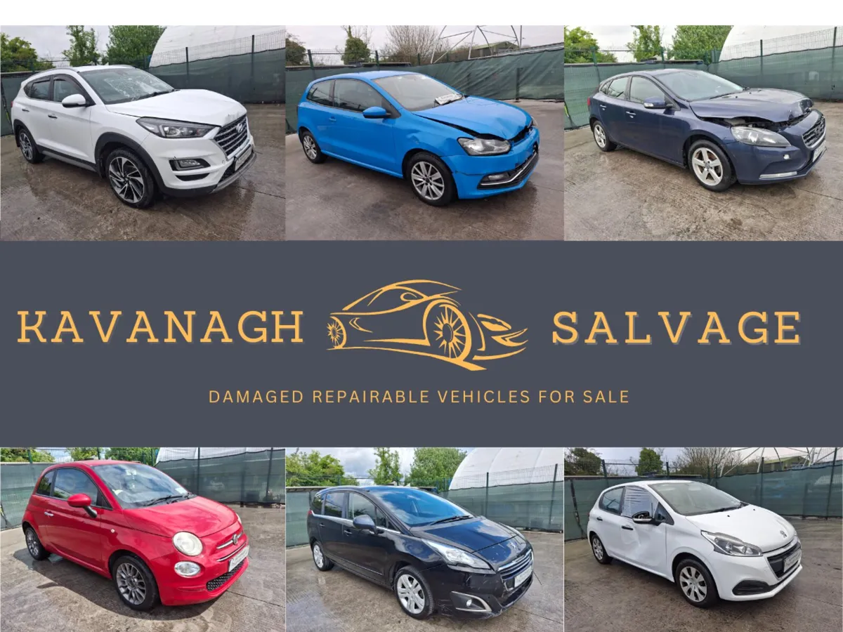 Ireland's LARGEST STOCK Of Damaged Repairable Cars - Image 1
