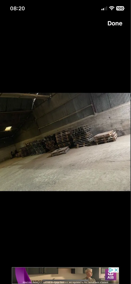 Used once always dry stored pallets - Image 1