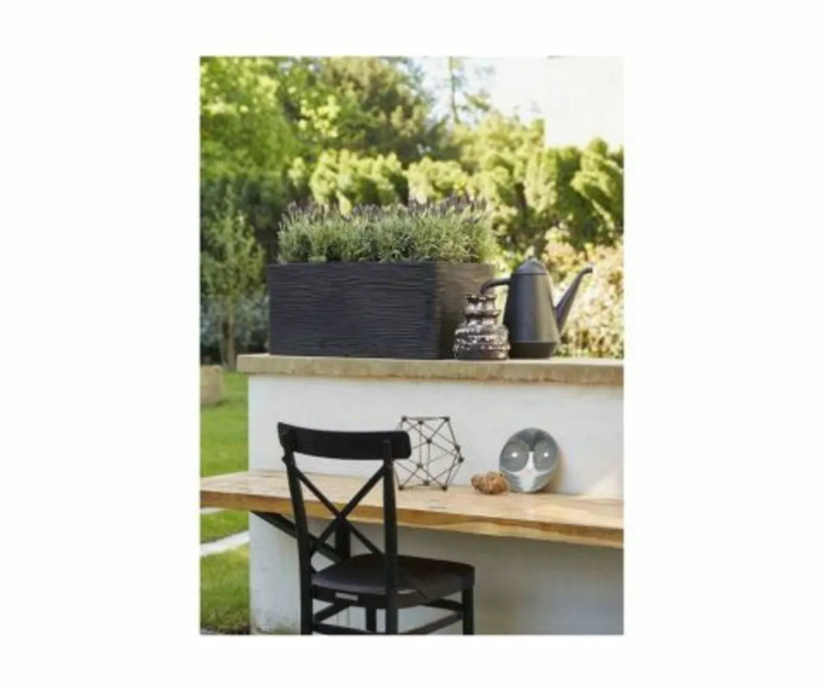 Pots & Planters - Planter Rectangle Rib - Image 1