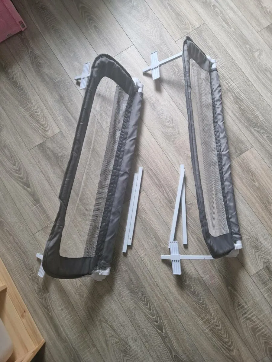 2 kids safety bed side rails- free - Image 2