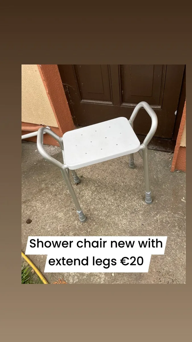 Shower medical chair €20 - Image 1