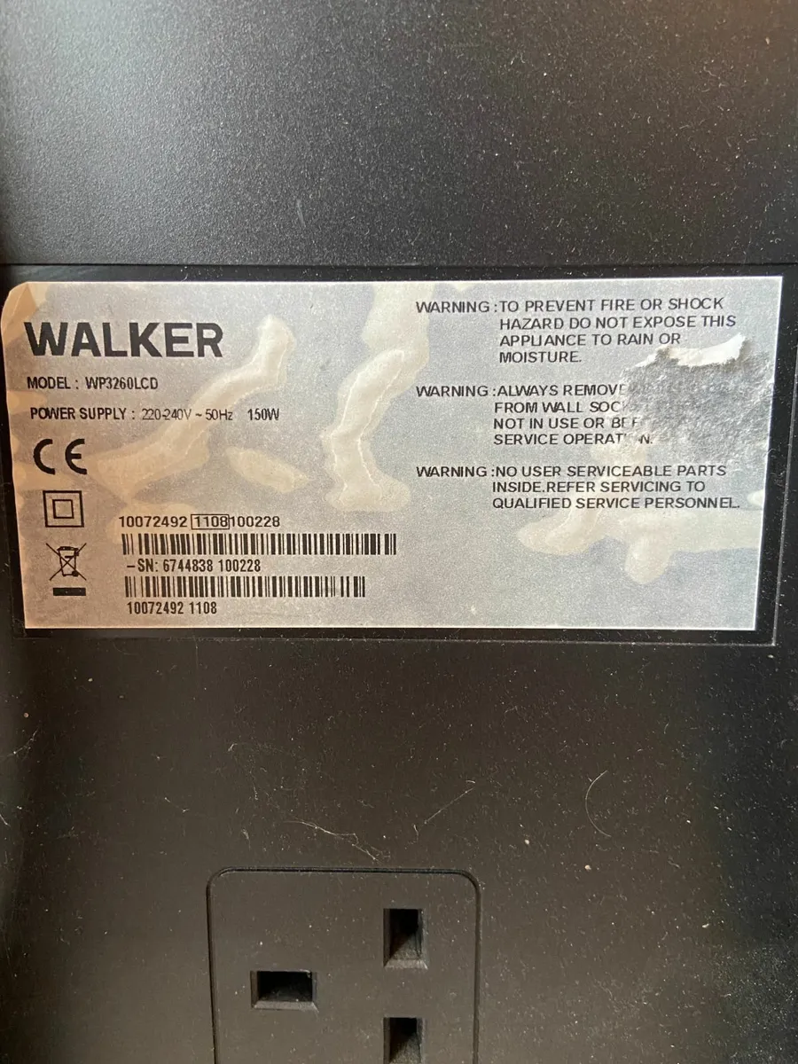 Walker 32" LCD TV - Image 2
