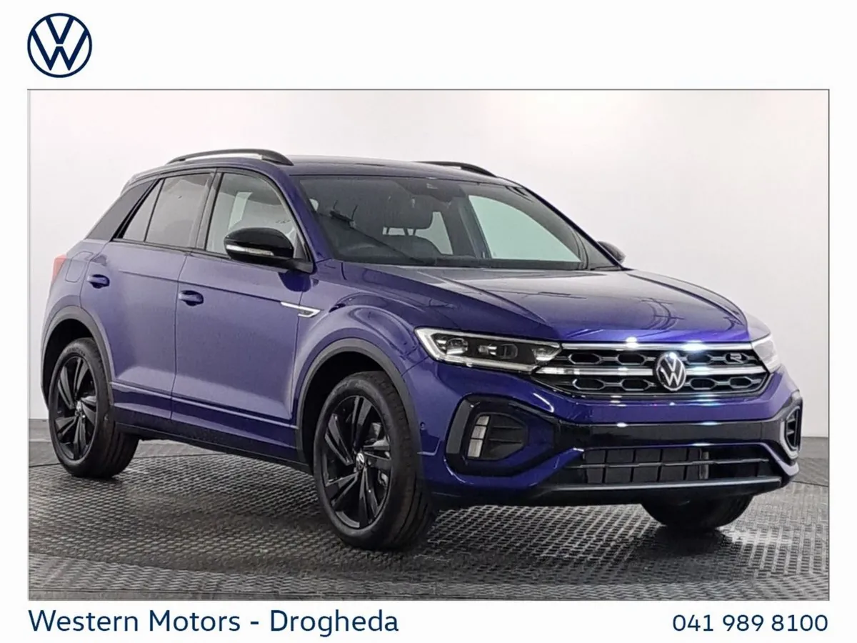 Volkswagen T-Roc R-line 75 1.0l Petrol  252 Deliv - Image 1
