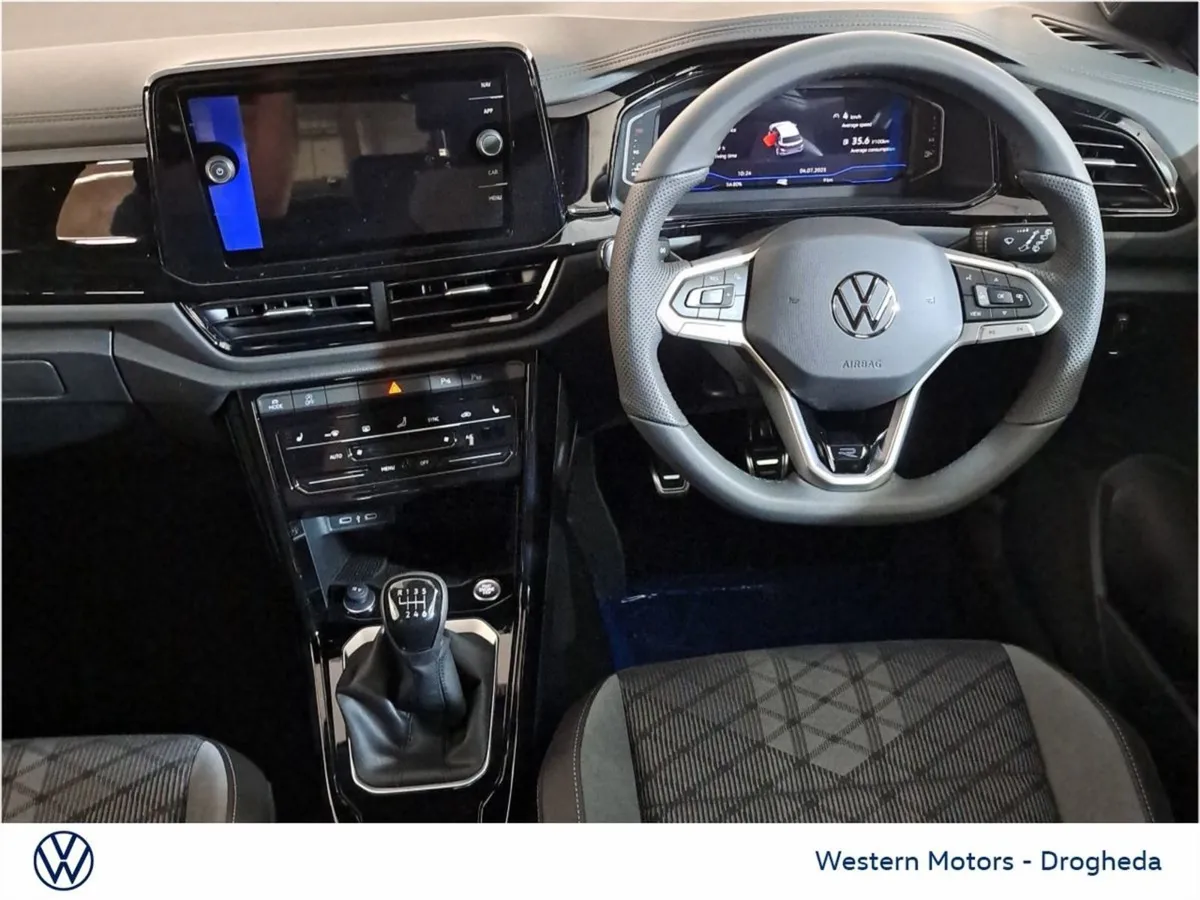 Volkswagen T-Roc R-line 75 1.0l Petrol  252 Deliv - Image 4
