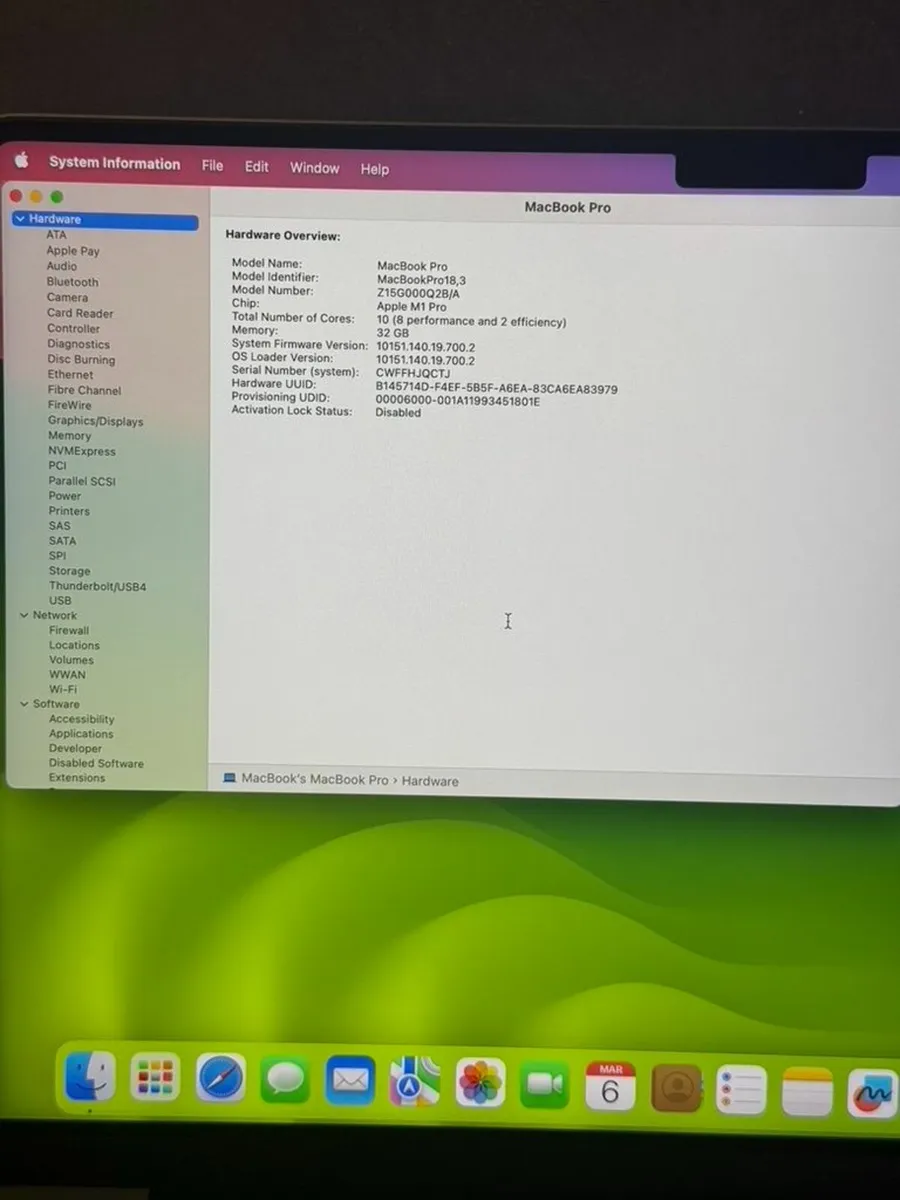 MacBook Pro 14" M1 Pro 32GB/1TBSSD/66c - Image 2