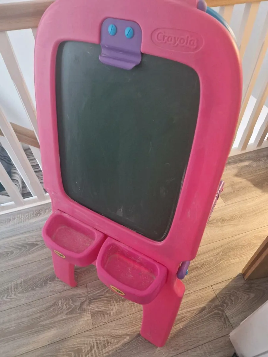 Kids chalkboard, magnet board, easel - free - Image 2