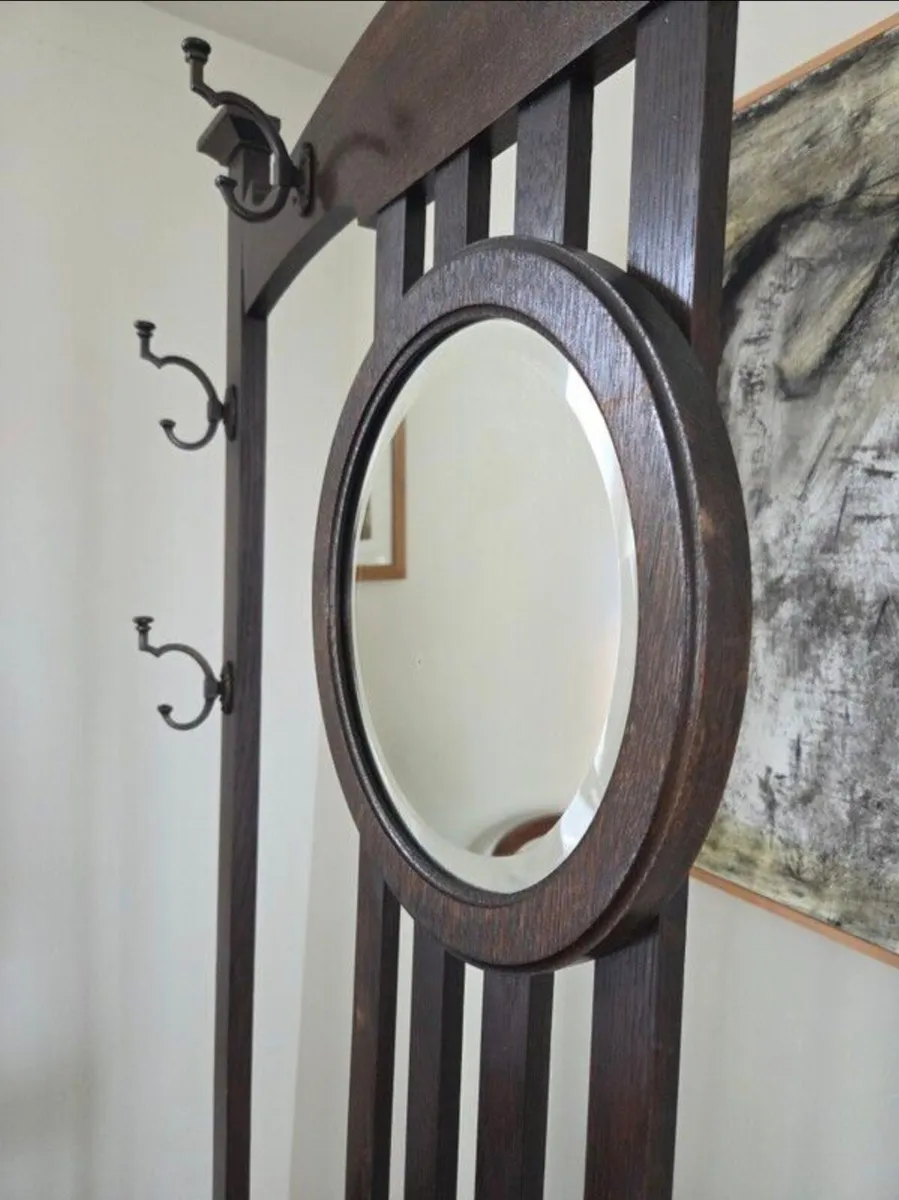 Elegant Edwardian Hallstand - Image 3