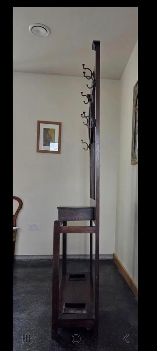Elegant Edwardian Hallstand - Image 4