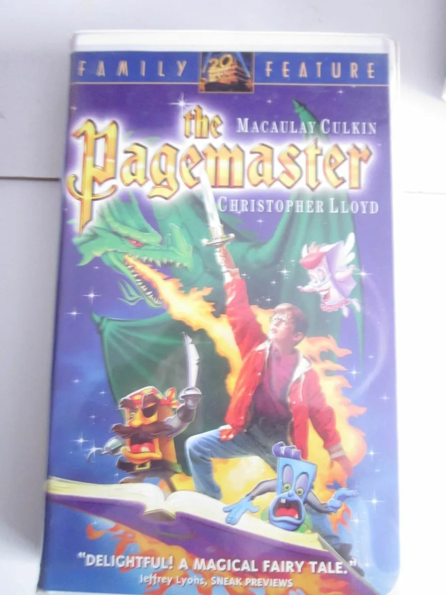 The Pagemaster VHS Video Cassette - Image 1