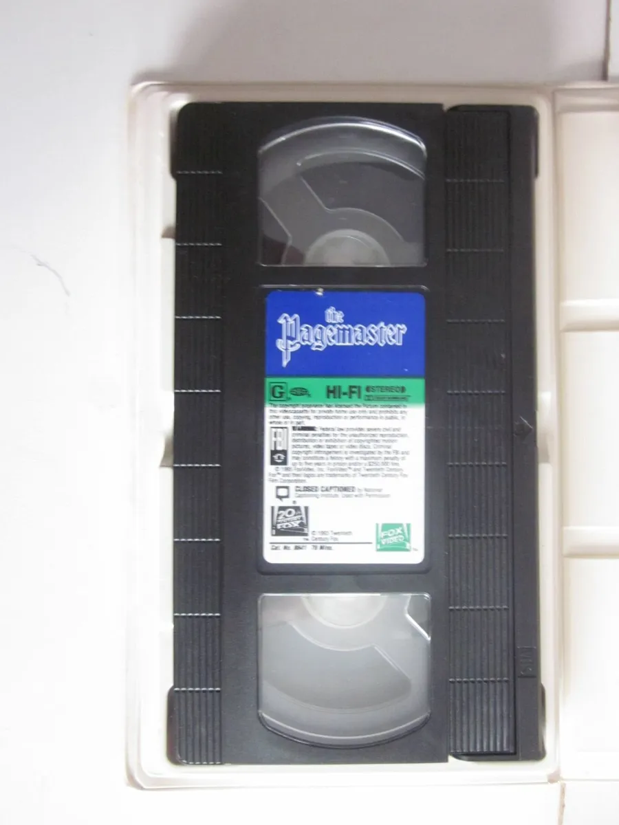 The Pagemaster VHS Video Cassette - Image 3