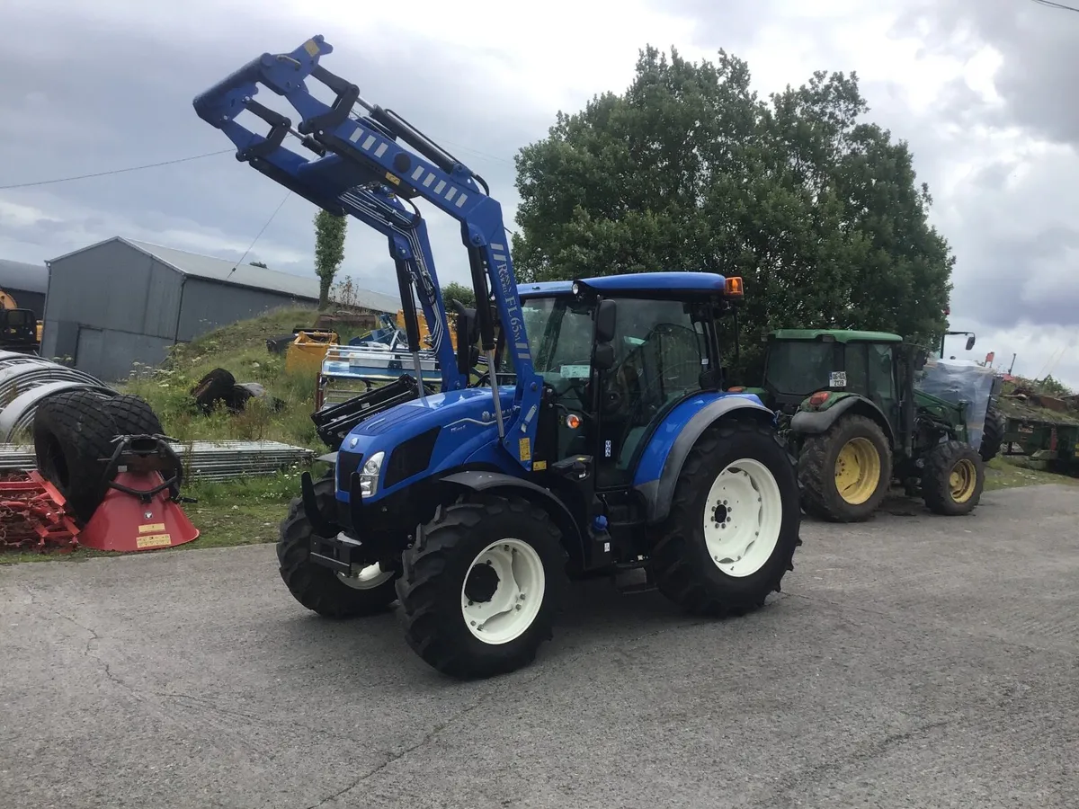 New Holland T5 100s With Rossmore Loader - Image 2