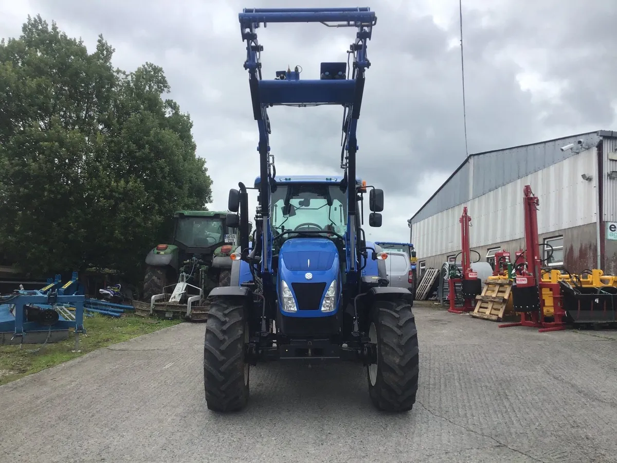 New Holland T5 100s With Rossmore Loader - Image 3