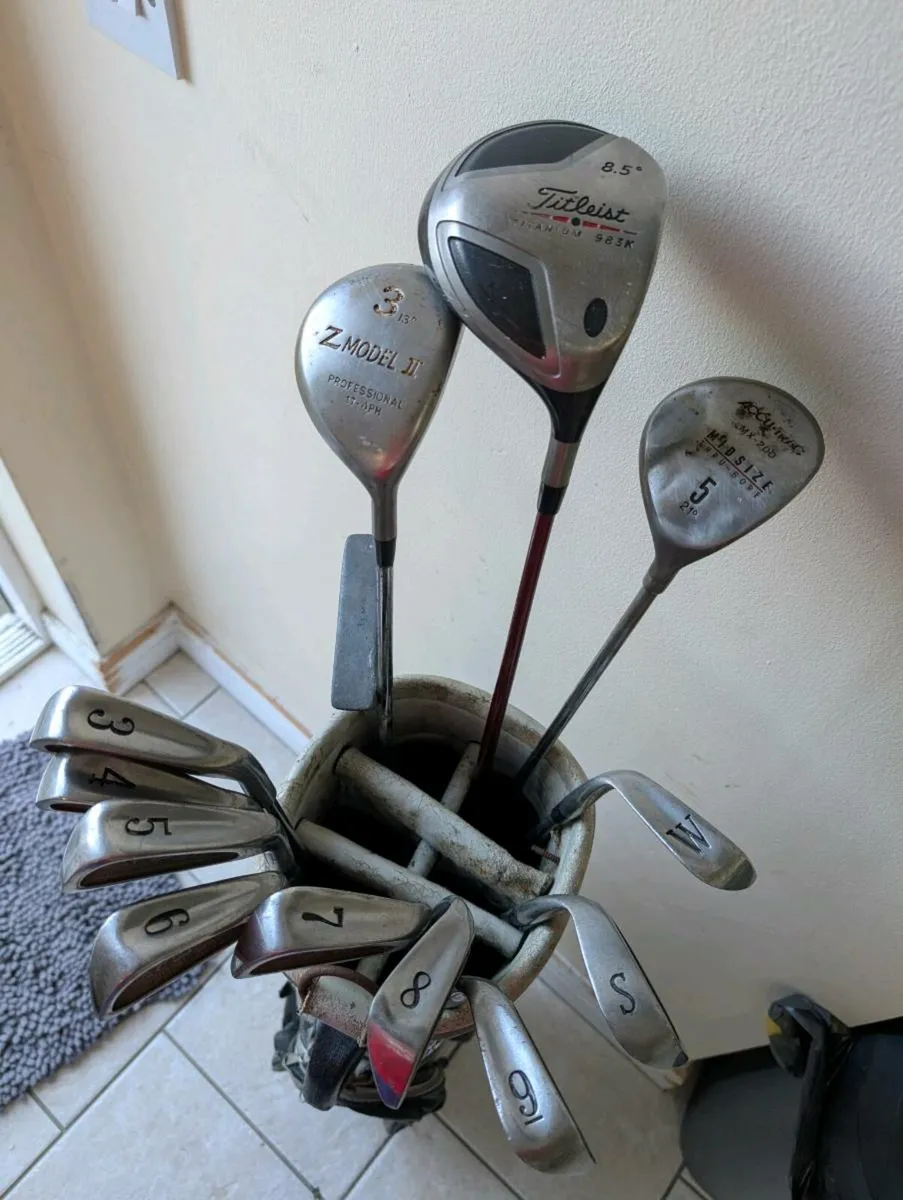 Cheap adult Golf clubs & Titleist driver - Image 2