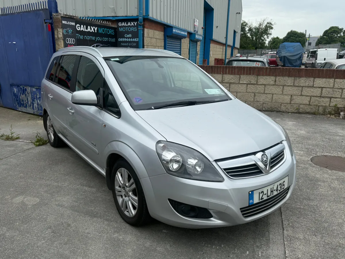 2012 Vauxhall Zafira 1.7 NCT 9/25 - Image 3