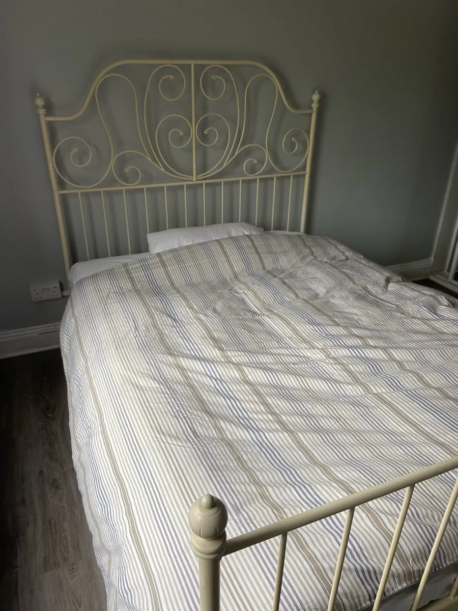 iKEA European Double bed Frame - Image 1