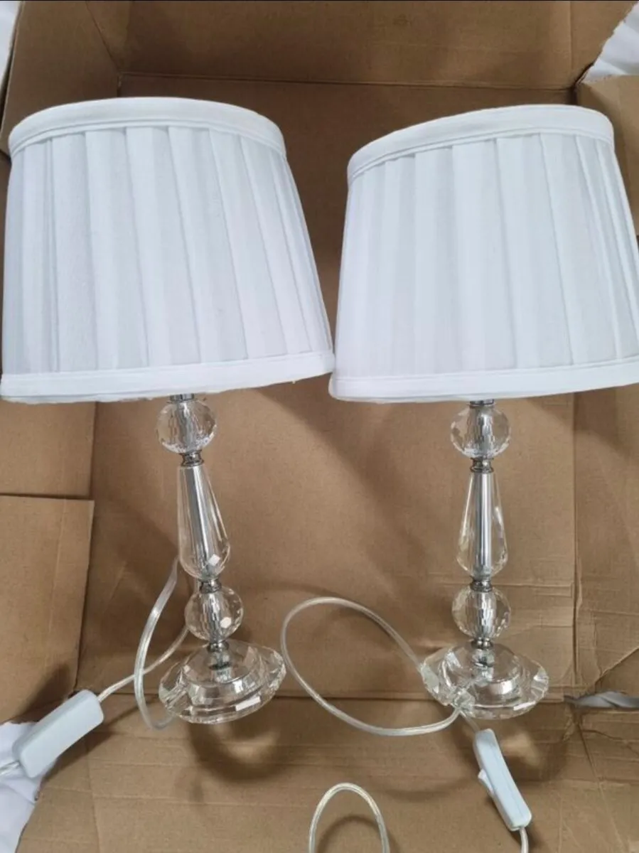 Table Lamps x2 - Image 1