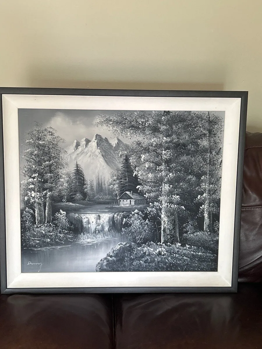 Framed Painting on canvas