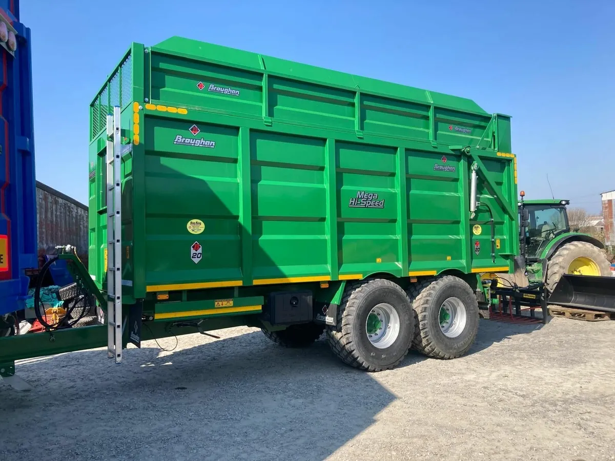 20ft Broughan Silage Trailer - Image 3