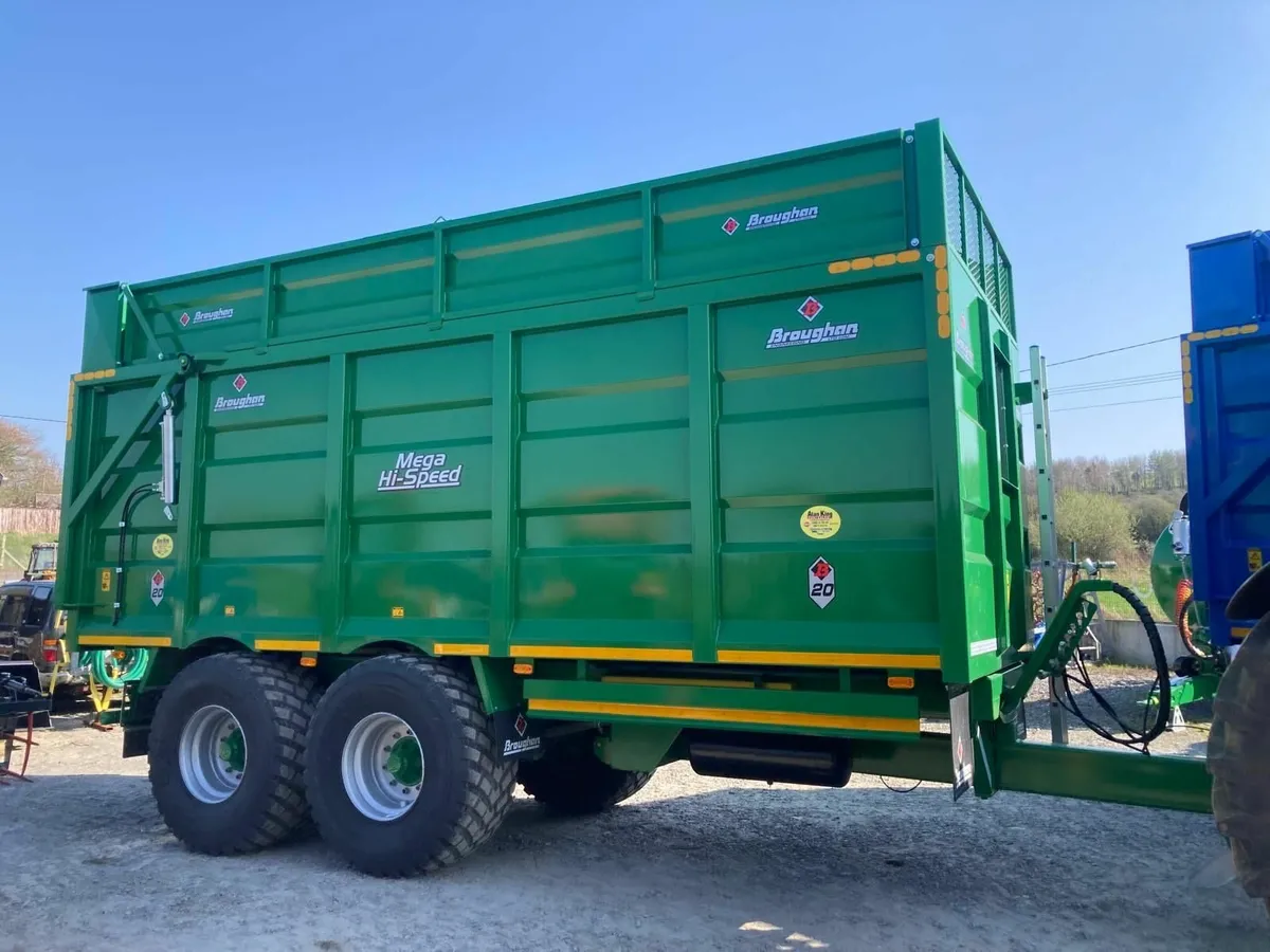 20ft Broughan Silage Trailer - Image 2