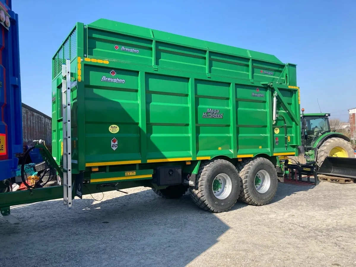 20ft Broughan Silage Trailer - Image 1